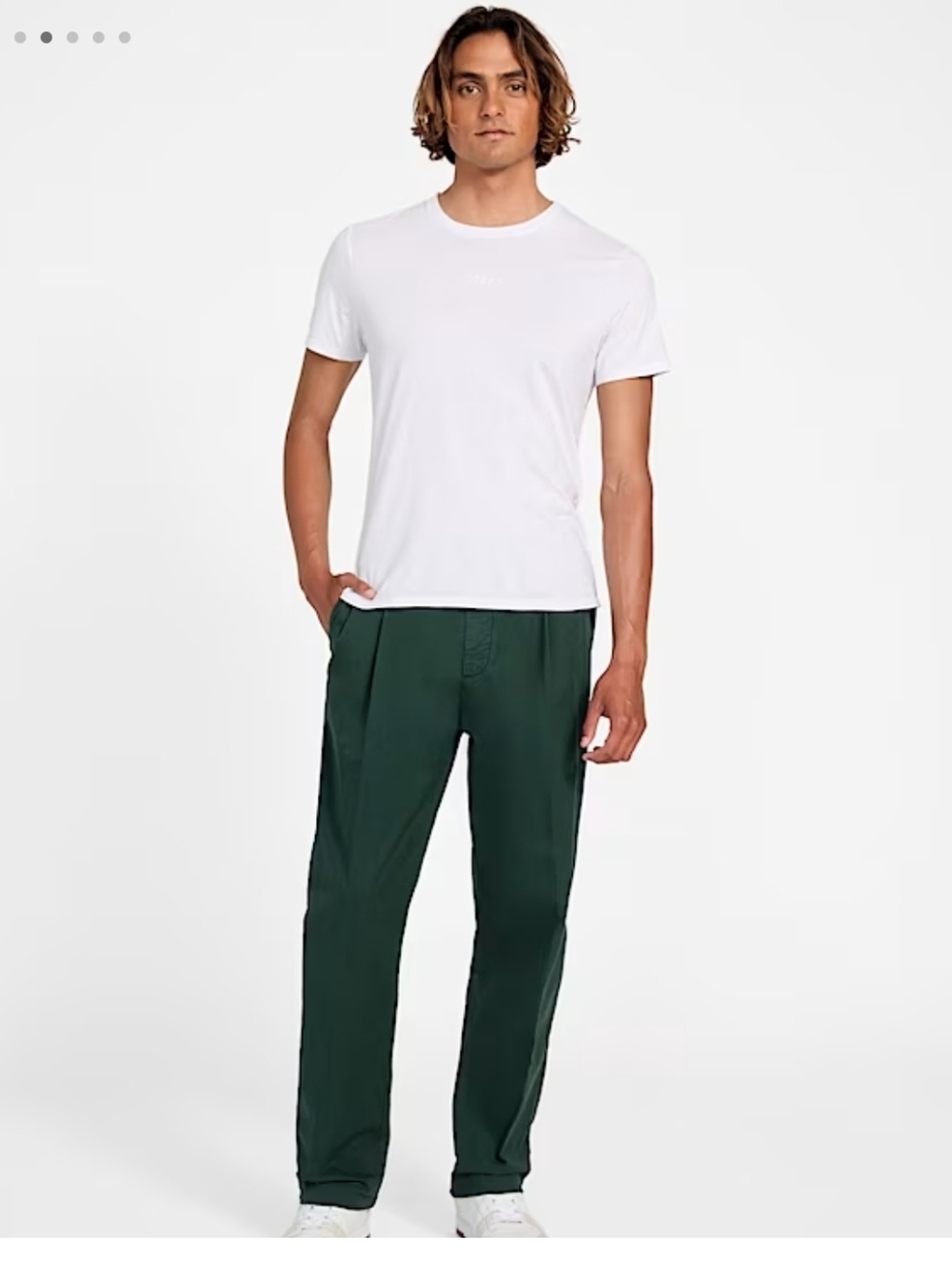 Nautica Men's Forest Green Yachting Pants